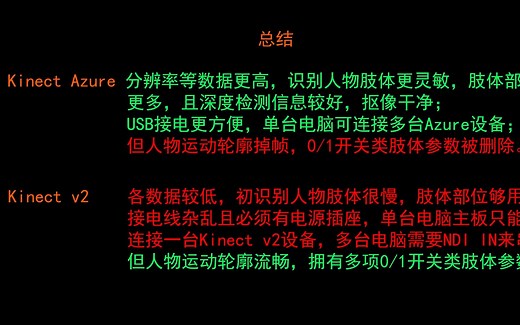 浅谈Kinect v2与Azure Kinect在实际互动项目使用的优缺点对比