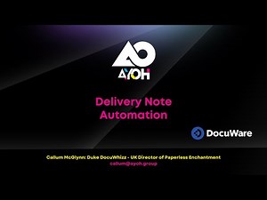Streamline Your Receivals: AI-Powered Delivery Note Automation