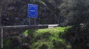 Border between Portugal and Spain