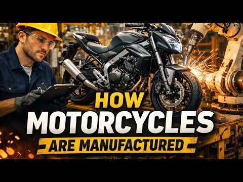 How Motorcycles Are Manufactured
