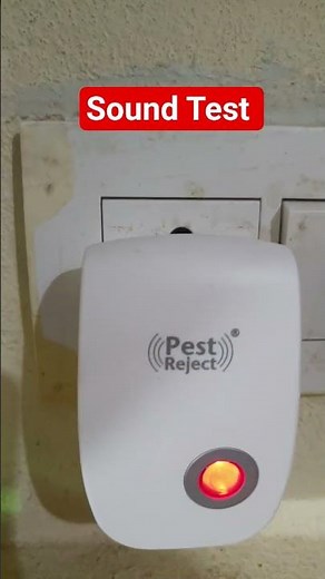 Ultrasonic Pest Reject Machine sound Testing