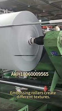 PVC Synthetic Leather Production Process | Inside a Leather Factory