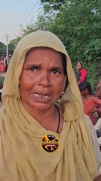 बुल्डोजर की कार्रवाई से उजड़े आशियाने, गांव में मातम जैसा माहौल