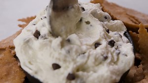 24K views · 31 reactions | In this fun, easy recipe, cannoli is turned from a creamy ricotta-filled crispy shell to a chip and dip party favorite. | Delish | Facebook