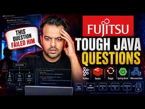 Fujitsu Asked These Advanced Java Interview Questions Recently