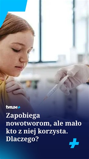 Tylko szesnaście procent młodych Polaków jest zaszczepionych na HPV. Szczepienie jest bezpłatne dla dzieci i młodzieży w wieku 9-14 lat. Tymczasem w Australii szczepionka od lat jest powszechna a zainteresowanie nią tak duże, że praktycznie nie ma już nowych przypadków raka szyjki macicy. Przed czym chroni szczepienie i co jego brak może powodować mówiła prof. Marzena Dębska w rozmowie z Joanną Kryńską w najnowszym odcinku podcastu "Wywiad medyczny" w TVN24 | TVN24