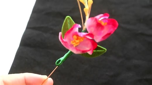 Luxury Hanmdade Vintage Chinese Intangible Cultural Heritage Velvet Flower Patches Brooches Diy Ronghua Pin - Etsy