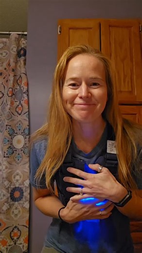 Molly on Instagram: "💙✨ “Titanium Woman” is taking the stage! ✨💙 This weekend I’ll be speaking to over 600 teenagers at Camp Shamineau — my first big event since open-heart surgery! 🙌 I’ll be wearing my sternal vest (aka my superhero gear!) and even lighting up from the inside out 🔦💪 — a reminder that God’s power shines brightest through our scars. Thank you for your continued prayers and encouragement — they’re literally helping me step back on stage (and helping Craig and my doctors feel 