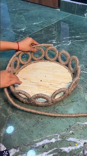 ✨ Create a Beautiful Jute Storage Basket for Your Home! 🧺