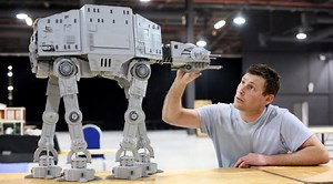 UCS LEGO Star Wars: R2-D2 plus revised piece count for Death Star or AT-AT?