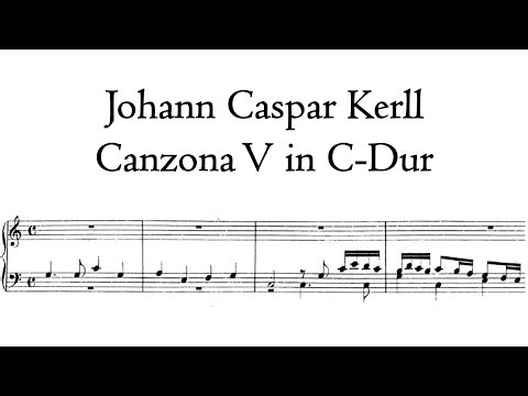 Kerll - Canzona C-Dur - Klais organ, Lubin, Hauptwerk