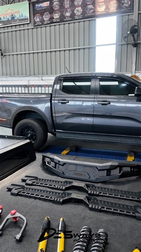 New Generation Ford Ranger T9 XLT Plus Prime Off-Road Modifications Modified List ______________ - Force 4wd AD Front Bumper - Force 4wd V18 Side Step - Force 4wd AD2 Rear Bumper - Force 4wd V1 Flying Canopy - Raptor Style Vland Tail Lamp - Raptor Style Body Sticker - Raptor Style Bonet Scoop - Oem Rear Bumper Step - Nitromax Heavy Duty Absorber - Nitromax Front Coil Spring - Add A Leaf Helper Leaf Spring - 2inch Liftup Upper Control Arm 🥰Looking for any modification or upgrade or even "refurbi