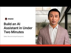 Build AI Assistants in Minutes with Stakko