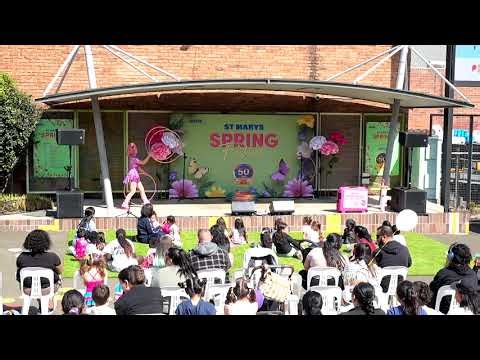 Hula Hoop Show at St. Mary's Spring Fair 2025 #hulahoop #sydneyevents