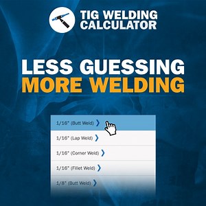 1.6K views · 33 reactions | Struggling to find the right setting for welding with metals like aluminum? Let our TIG calculator do it for you. https://www.millerwelds.com/resources/weld-setting-calculators/tig-welding-calculator | Miller Welders | Facebook