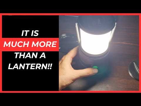 This Rechargeable Lantern Solves a Major Problem!