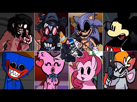 Defeat but Every Turn a Different Character Sings 🎶 (FNF Defeat but Everyone Sings It)