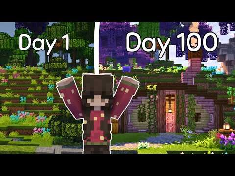 I Spent 100 Days Building the Coziest Homestead [FULL MOVIE]