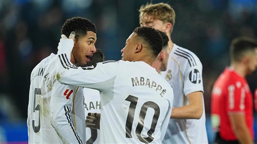 Real Madrid get much-needed win over Alaves