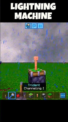 ⚡ I Created a Lightning Machine in Minecraft — It Actually Works! 😱