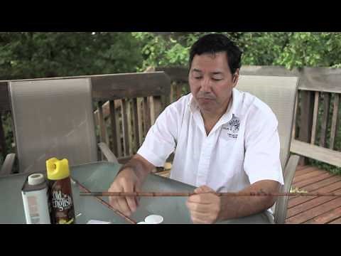 How to Clean the Tips for an Antique Bamboo Fly Rod : Fishing Tips