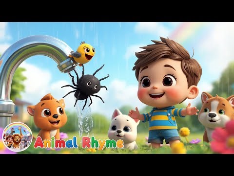 Itsy Bitsy Spider | Jack’s Viral Animal Version | Resilience for Kids