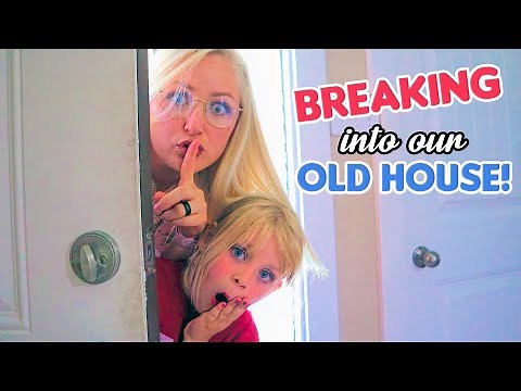 Breaking Into Our Old House! The Treasure Hunt House