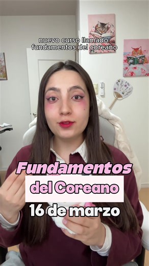 ¿Quieres aprender coreano pero no sabes cómo empezar? Este curso está diseñado para darte bases reales antes de entrar al nivel básico formal. ✨ ¿Qué trabajaremos? • Cómo funciona la estructura del coreano • Por qué el verbo va al final • Introducción clara a las partículas • Lectura guiada de Hangeul con mejor pronunciación • Batchim y cambios de sonido • Cultura y jerarquía en Corea • Conceptos culturales clave • Historia básica desde Gojoseon hasta la era de Joseon bajo el reinado de Sejong e