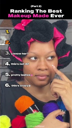 I Rank The Best Makeup Made Ever (Part 2) #tiktoktrend #usa #shorts
