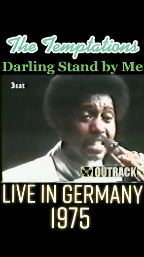 The Temptations live in Germany in October of 1975 singing Darling Stand by Me with #otiswilliams singing lead. #thetemptations #4u #darlingstandbyme