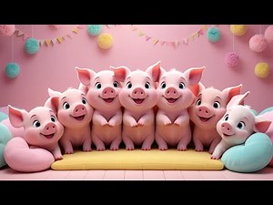 This Little Piggy’s Silly Toes | Funny Foot Rhyme for Kids | Giggle & Wiggle Song