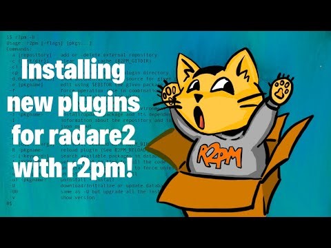 r2tv: Installing new Plugins for radare2 with R2pm