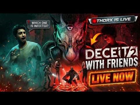 DECEIT 2 LIVE 🔴 Who Is The Monster? Horror Game