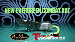 An exceptionally realistic rat wake bait built for modern anglers, the Evergreen Americas Combat Rat stands out with an innovative hook hanger design that significantly improves your hook-up and landing ratios. A premiere choice for anglers seeking effectiveness and dependability in a rat-style wake bait, the Evergreen Combat Rat delivers stabilized retrieves with a keel-shaped body that moves a substantial amount of water. Available for Pre-Order 👉 https://bit.ly/4bqJToh [ #TackleWarehouse | E