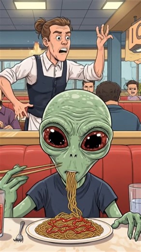 eating noodles with ketchub and saying 6.7 #DreamScreenAI