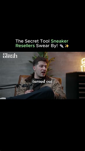 ‪@SlashFinancial‬ The Secret Tool Sneaker Resellers Swear By! 👟✨ #fintech #entrepreneurship