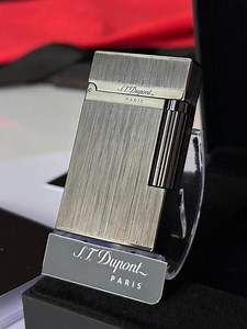 St Dupont Lighter Matte Black 12533 Ligne 2 1:1 High Quality Replica Birthday Gift for Men Collection Box and Documents - Etsy
