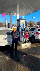 Woman pranks man at gas station with gas nozzle swap. . . . For entertainment purposes only; filmed in public spaces. No affiliation with brands shown. Inspired by true events; some details may be altered for creativity. Activities shown are not meant to be replicated, performed, or imitated. Consult professionals for safety. | Fabiosa Animated