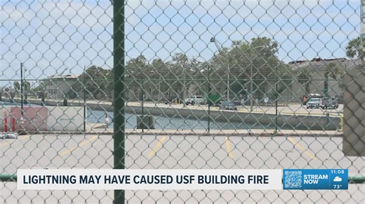 USF officials deal with damages following fire at Marine Science building