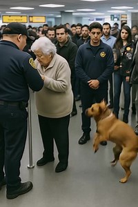 2.8K views | An elderly woman brought her dog to the police station...