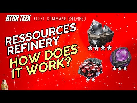 Materials Refinery | How to play Star Trek Fleet Command | Outside Views STFC