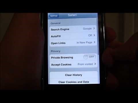 How to FULLY clear your browsing history on iPhone, iPod, and iPad [Captions Included]