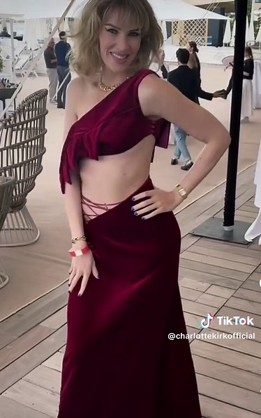 Charlotte Kirk Shines at Cannes Film Festival 2024