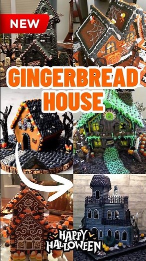 Halloween Gingerbread House Ideas 🎃 | Spooky DIY Haunted Gingerbread Kit Ideas 2025