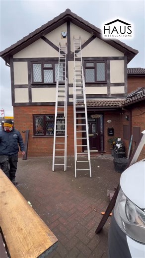 📣 Mock Tudor installations in the Birmingham B47 area 📍🌍 Our Mock Tudor replacement is a fantastic and transformative installation - aesthetically pleasing, long lasting, durable and requiring practically no maintenance 😍 If your MockTudor is rotting away and requiring constant upkeep get in touch today and find out how we can make your home a happy HAUS 🙂✅🏡 ☎️ 01905 791 201 📲 hausinstallations.co.uk #homeimprovement #hausinstallations #MockTudor #birmingham #westmidlands | HAUS Installat