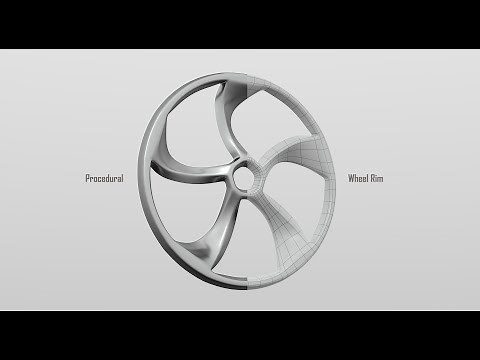 Procedural Wheel Rim