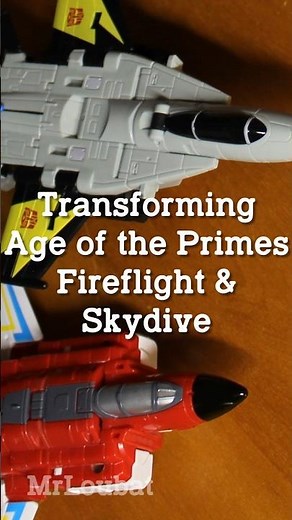 Transforming Age of the Primes Fireflight & Skydive | MrLoubat | Transformers