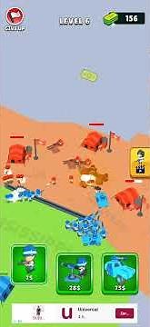 Draw Army Gameplay (iOS, Android) 🎮 Fun Battle Madness! 💣