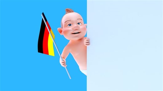 Baby, 3D, Newborn. Free Stock Video