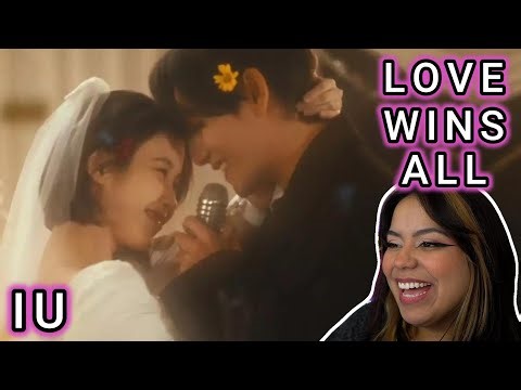 IU 'Love wins all' MV | first time REACTION! 😭